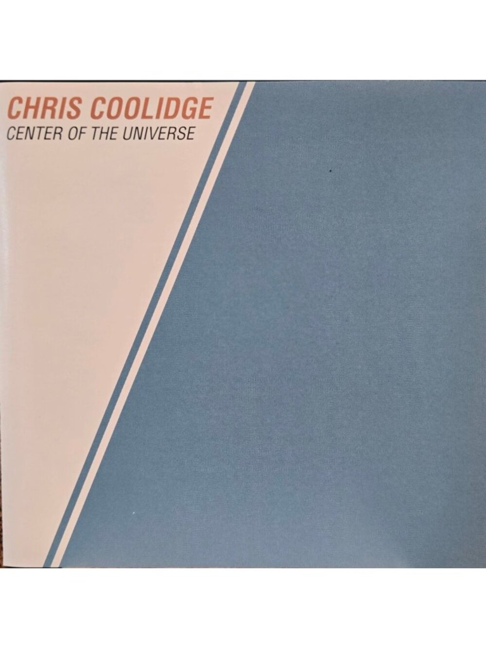 Chris Coolidge Center Of The Universe CD 2004 Triple R Records  38072cd